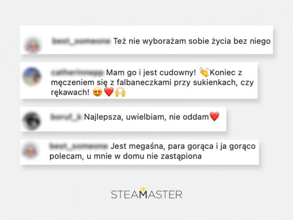 SteaMaster - Opinie Klientów