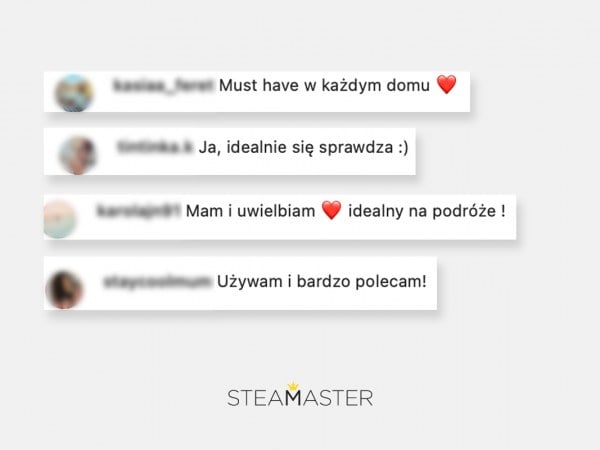 SteaMaster - Opinie Klientów