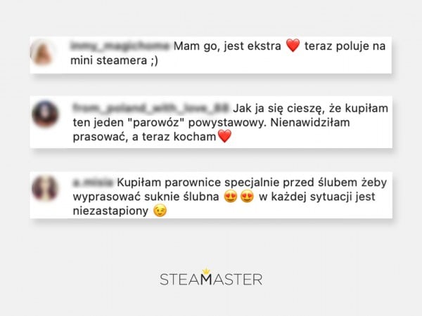 SteaMaster - Opinie Klientów