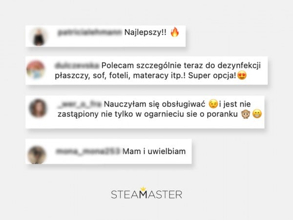 SteaMaster - Opinie Klientów