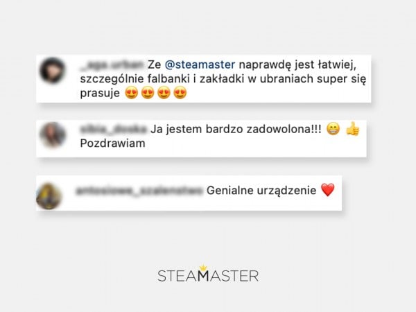SteaMaster - Opinie Klientów